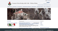 Desktop Screenshot of comune.san-dorligo-della-valle.ts.it